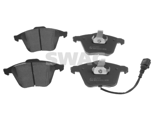 set placute frana,frana disc 30 91 6538 SWAG